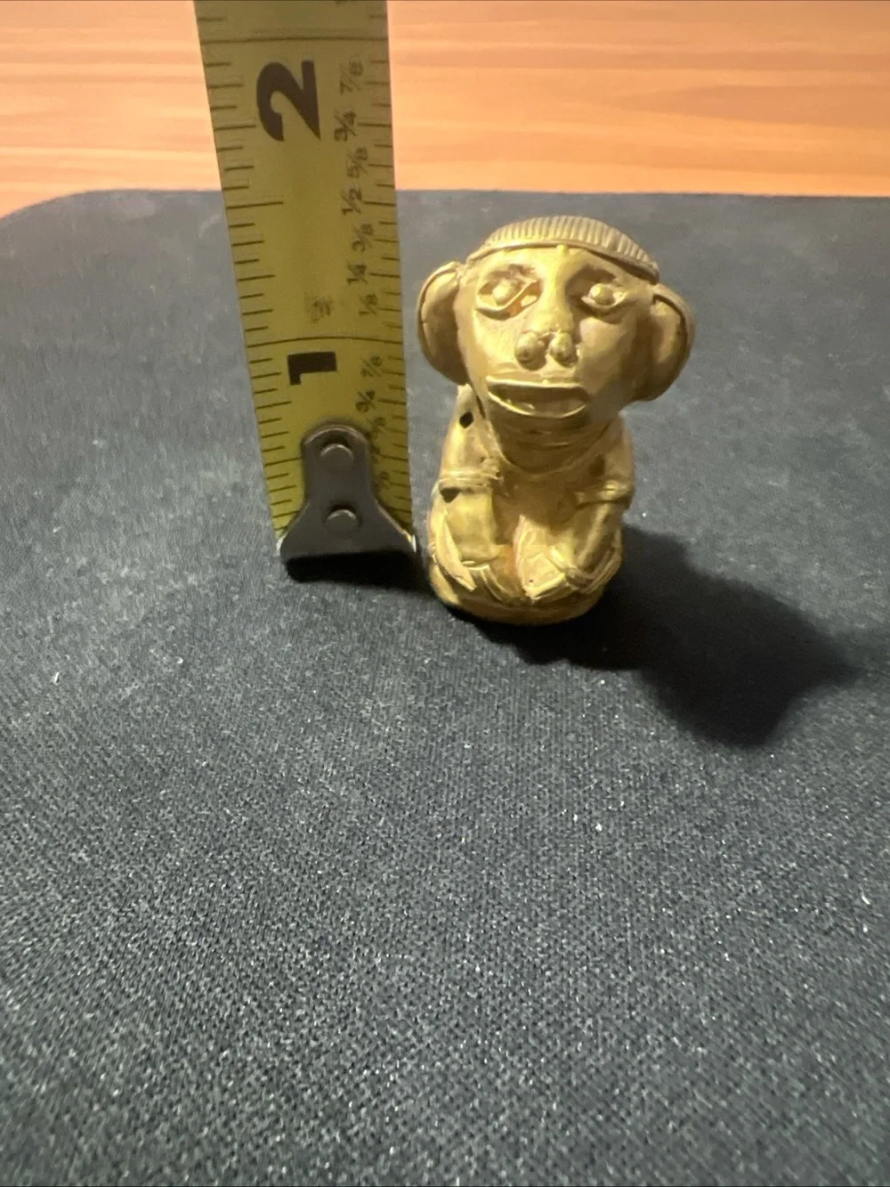 TUMBAGA Gold & Copper Alloy Zoomorphic Figurine/Pendant Columbian Art